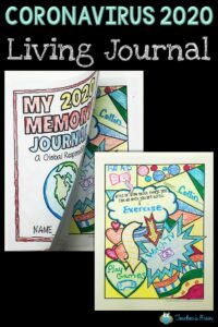 Writing Journal during the Coronavirus for kids
