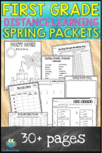 FIRST GRADE HOME LEARNING PACKET