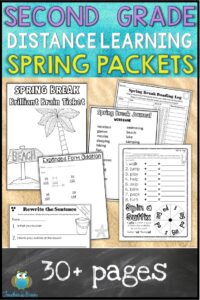 SECOND GRADE DISTANCE LEARNING PACKET