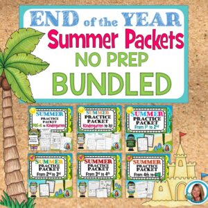 summer packets for home learning