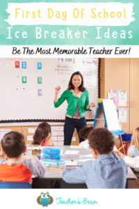 First Day Of School Activities