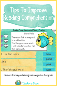 Reading Comprehension Activities