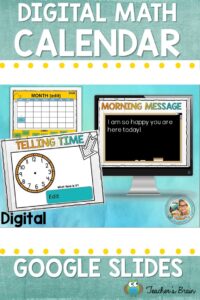 Virtual Math Morning Calendar