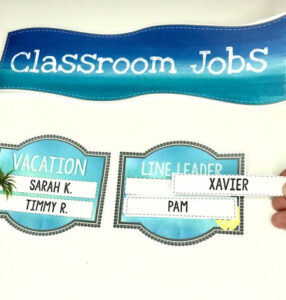 classroom jobs