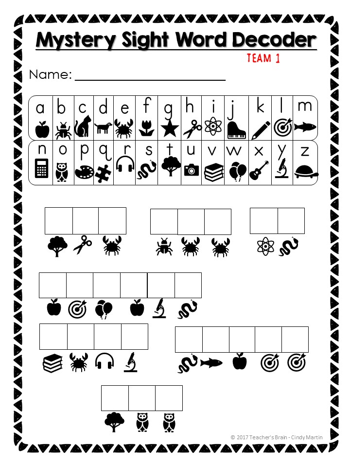 Escape Room ELA Mystery Sight Word | Editable - Image 3