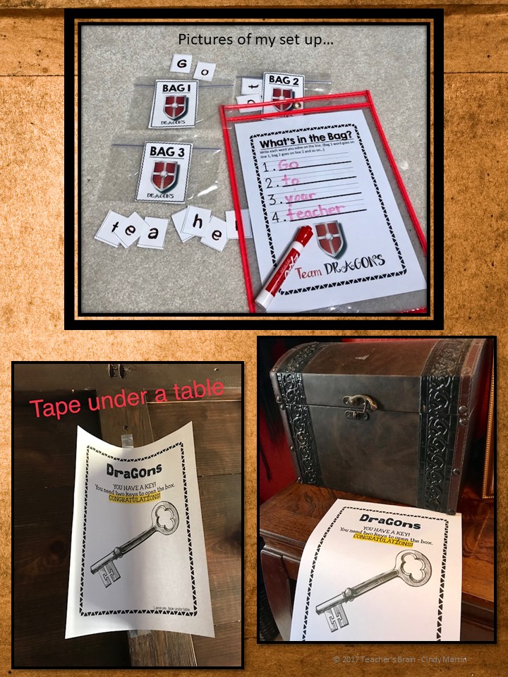 Escape Room ELA Mystery Sight Word | Editable - Image 2