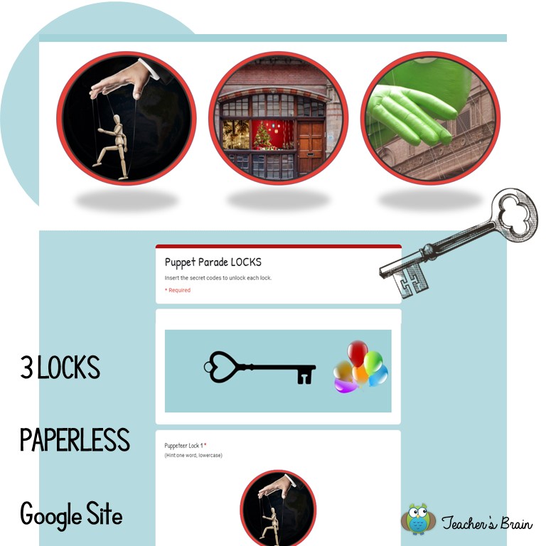 Balloons Over Broadway Digital Escape™ Room Book Companion Activity - Image 2