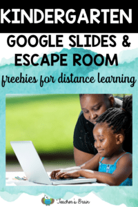 kindergarten google slides