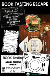 Book Tasting Escape Room
