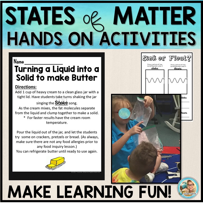States of Matter Activities