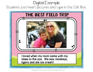 End of the Year Memory Book