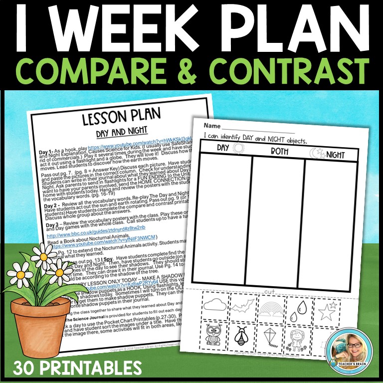 day and night lesson