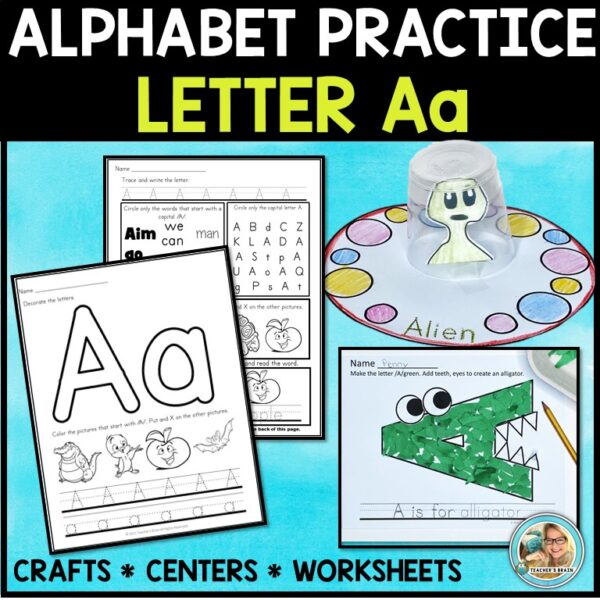 Letter A Practice