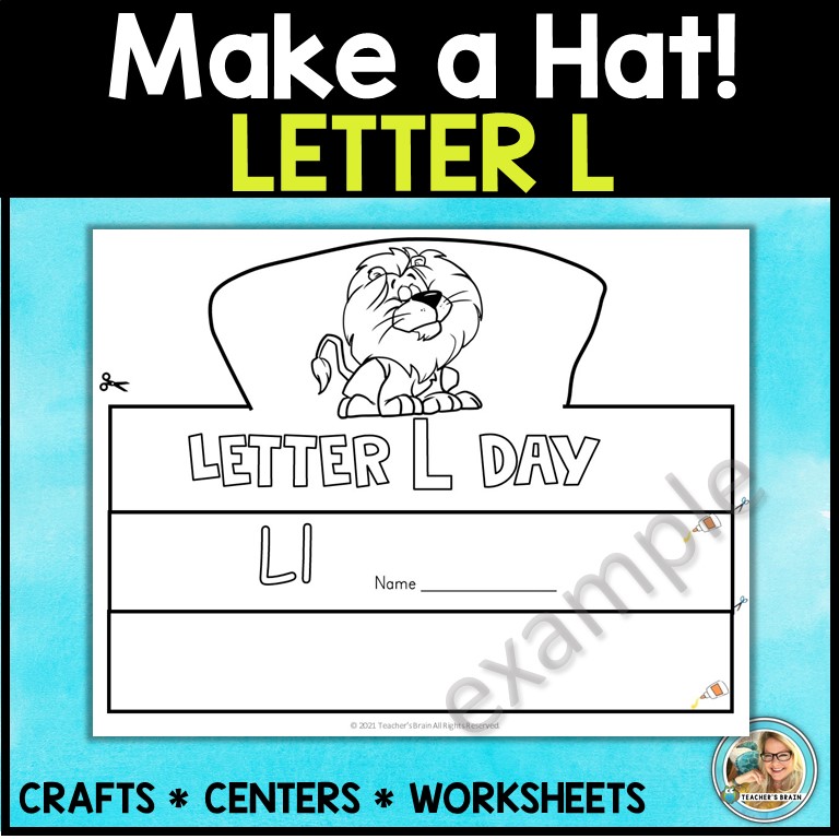 Letter L Hat