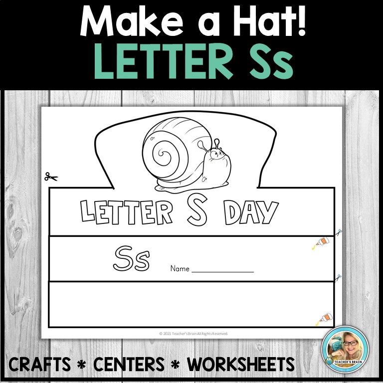 LETTER S Activities | Crafts & Worksheets for Centers - Image 3