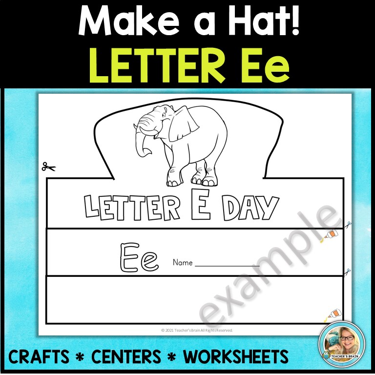 Letter E Hat