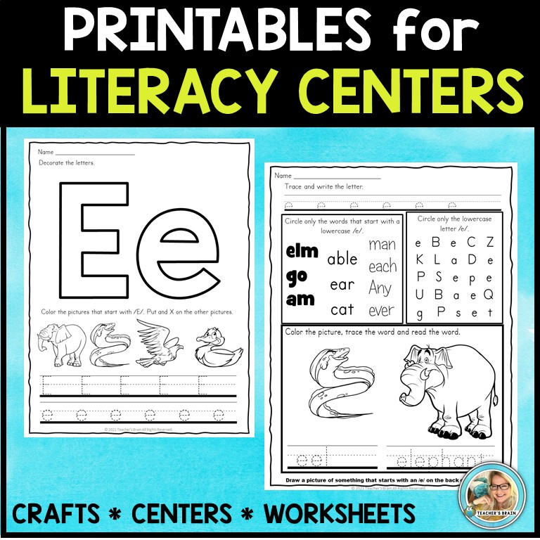 Alphabet Worksheets Preschool