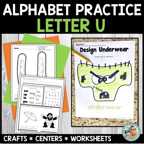 Letter u activities