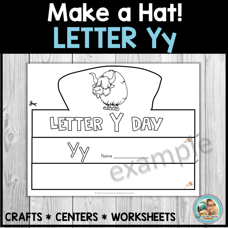 LETTER Y Activities | Crafts & Worksheets for Centers - Image 2