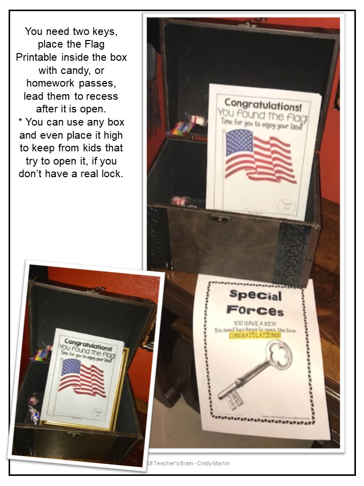 Veterans Day Activities - ESCAPE ROOM - Image 4
