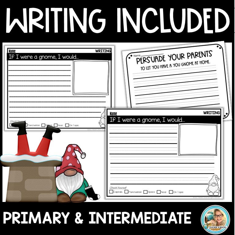 Santa Stuck in Chimney Craft | Noel the Gnome and Stinky SOCKS Classroom Management - Image 2