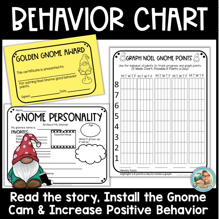 Santa Stuck in Chimney Craft | Noel the Gnome and Stinky SOCKS Classroom Management - Image 3