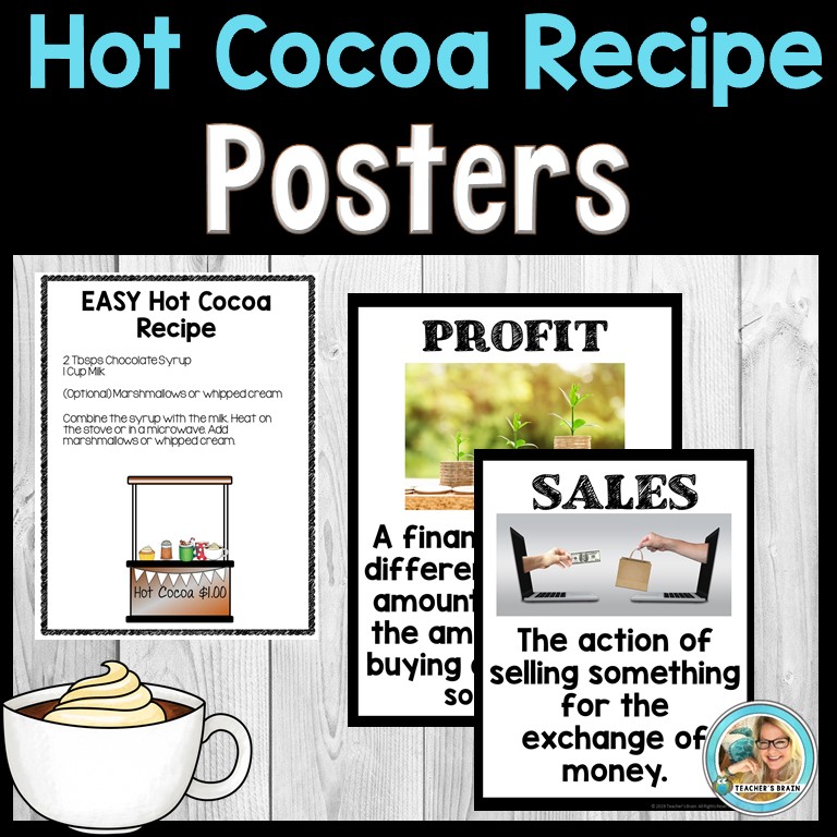 Christmas Project Based Learning | Hot Chocolate Stand PBL - Image 3