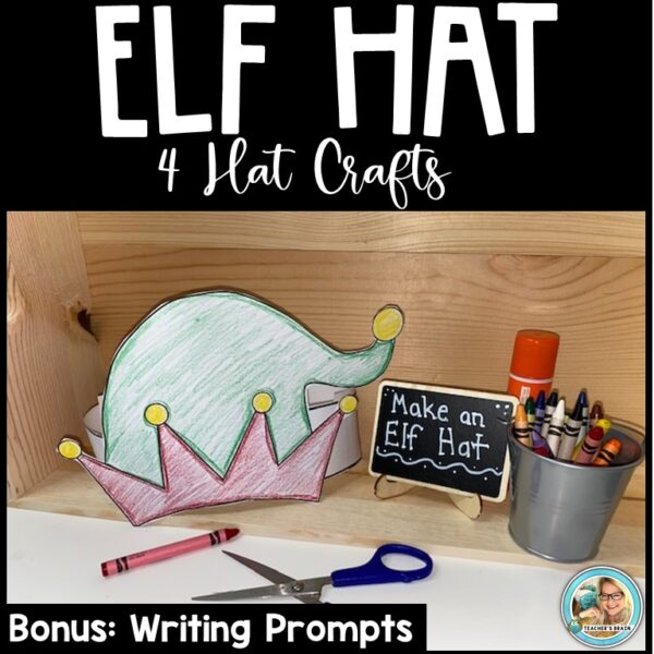 Elf Hat | Headband Craft with Writing