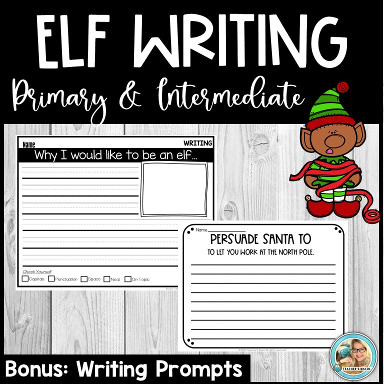 Elf Yourself Craft | Headband Craft with Writing - Image 3