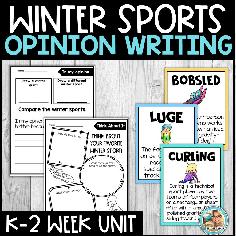 Winter Sports Opinion writing