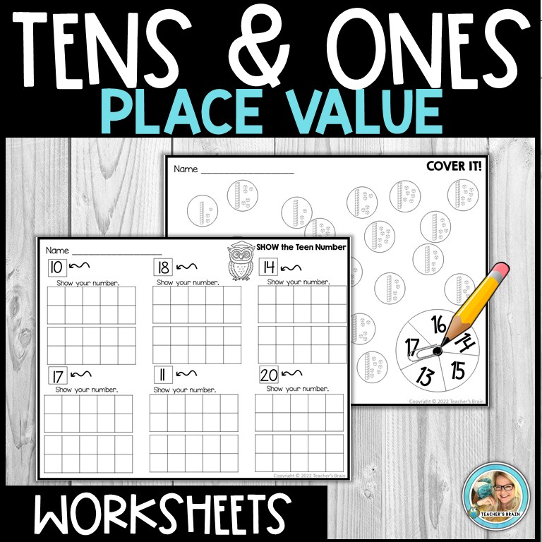 Place Value Worksheets Tens and Ones - Image 4