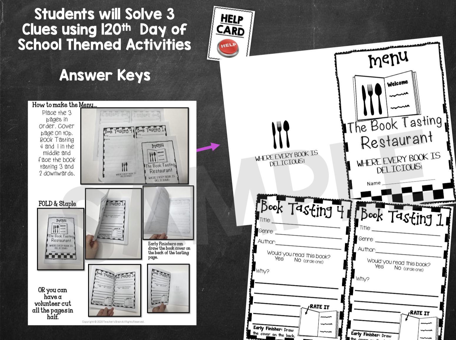 book tasting preview