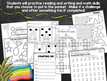 spring break packets preview