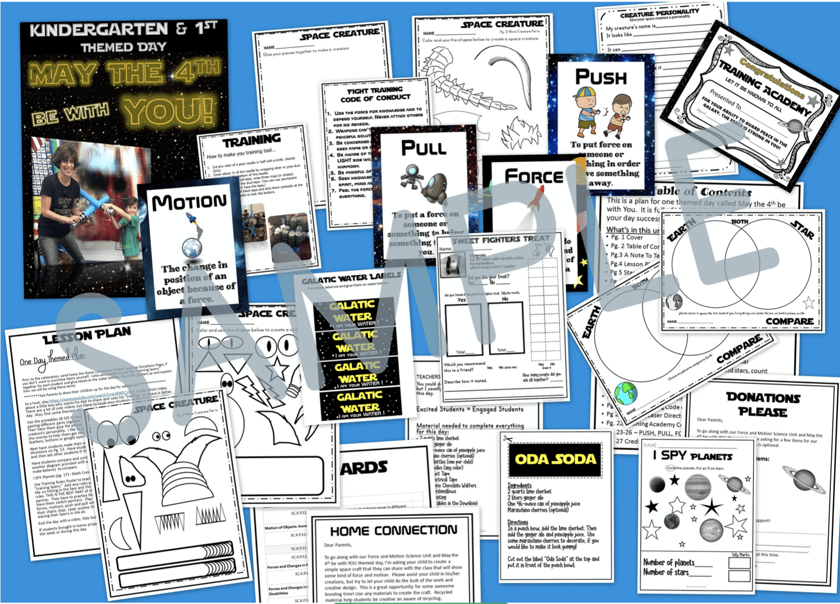 Star Wars day printables for kids