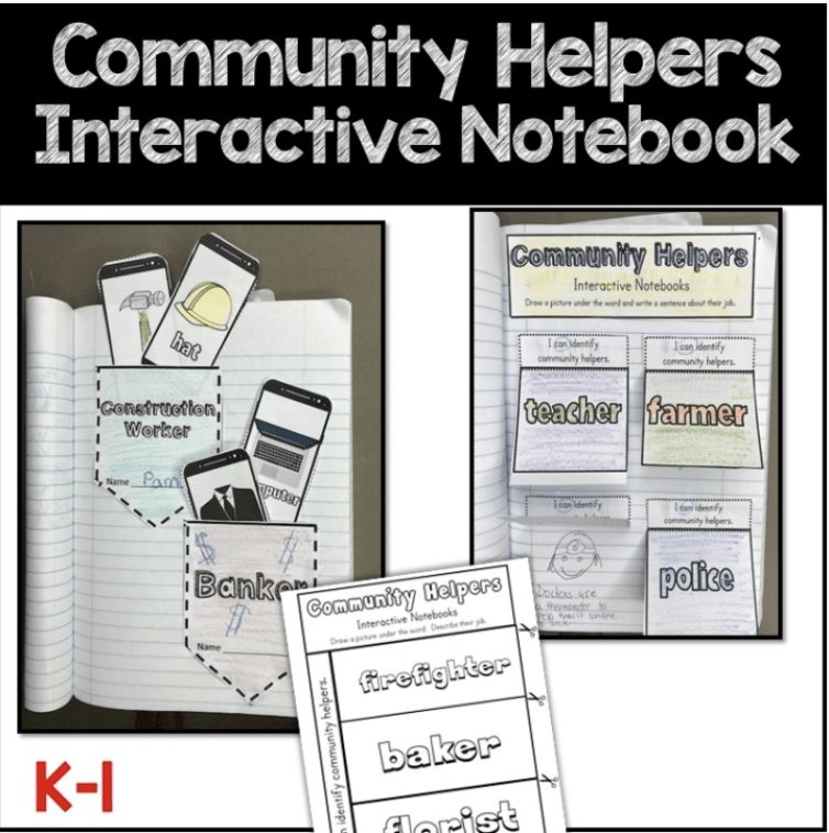 Community Helpers interactive notebook