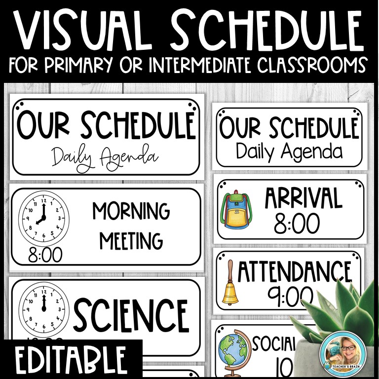 visual schedule