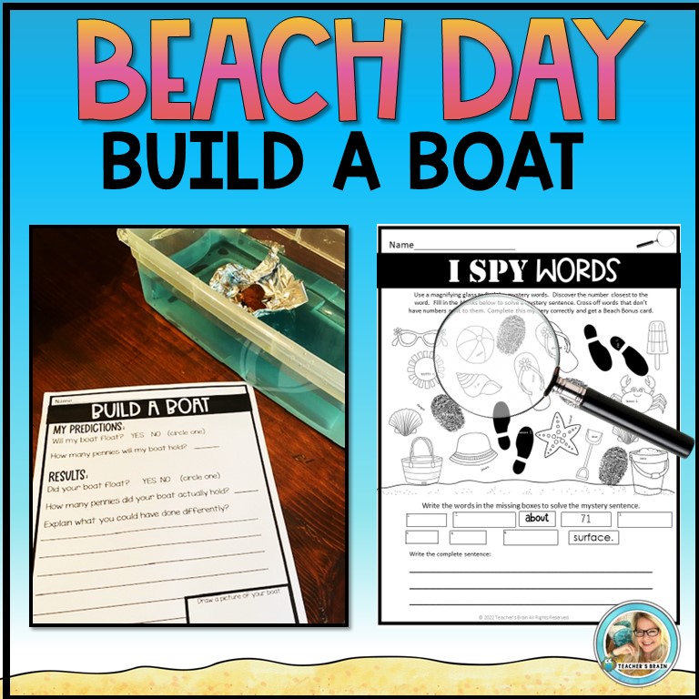 End of the Year Theme Days | BEACH DAY - Image 2