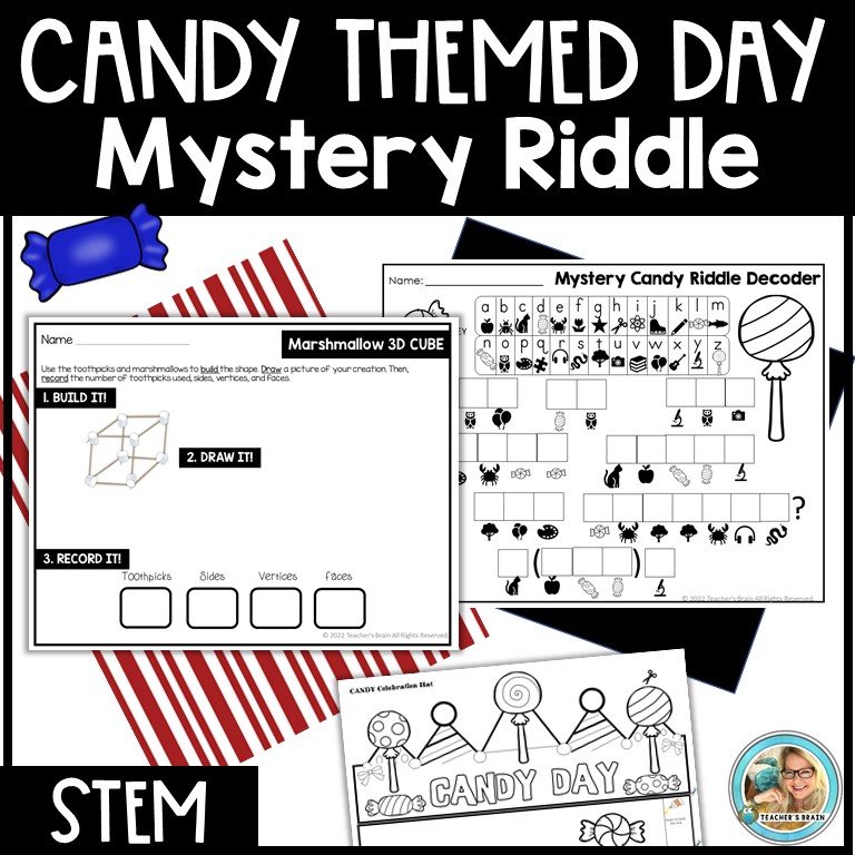 End of the Year Theme Day | Candyland Themed Activities - Image 4