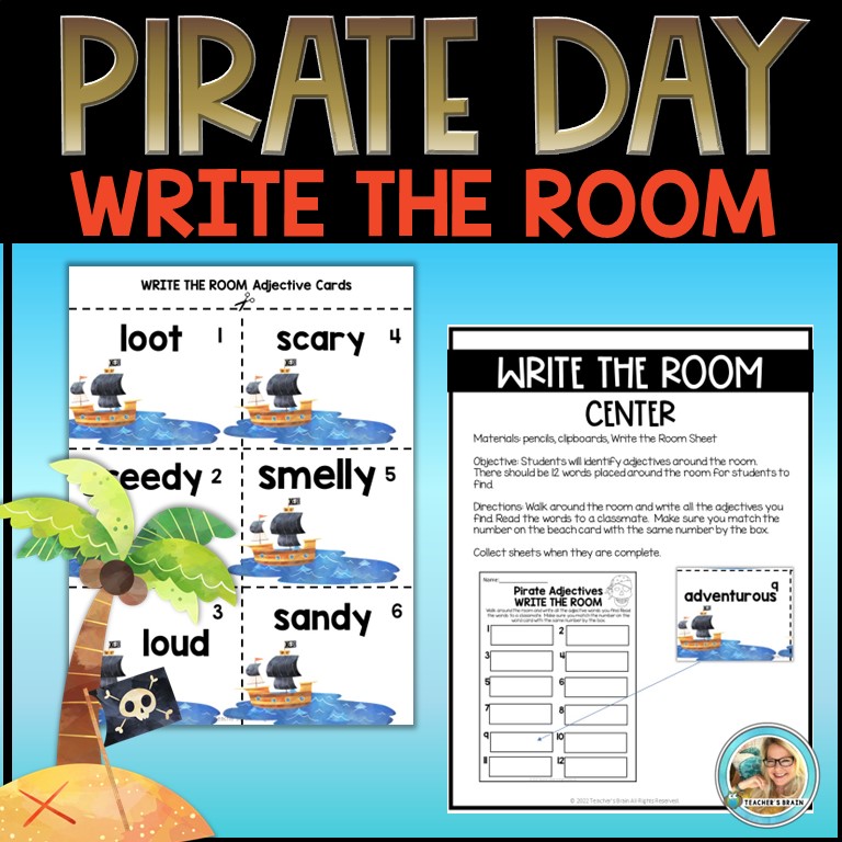 End of the Year Theme Days | PIRATE DAY - Image 3