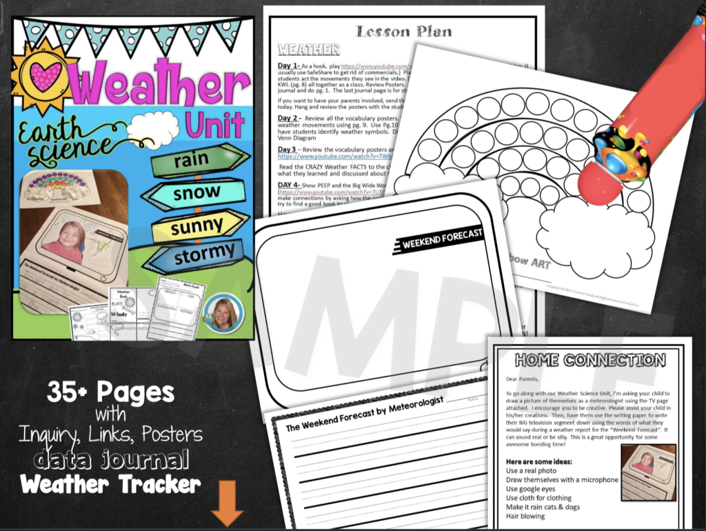 weather patterns activities for elementary