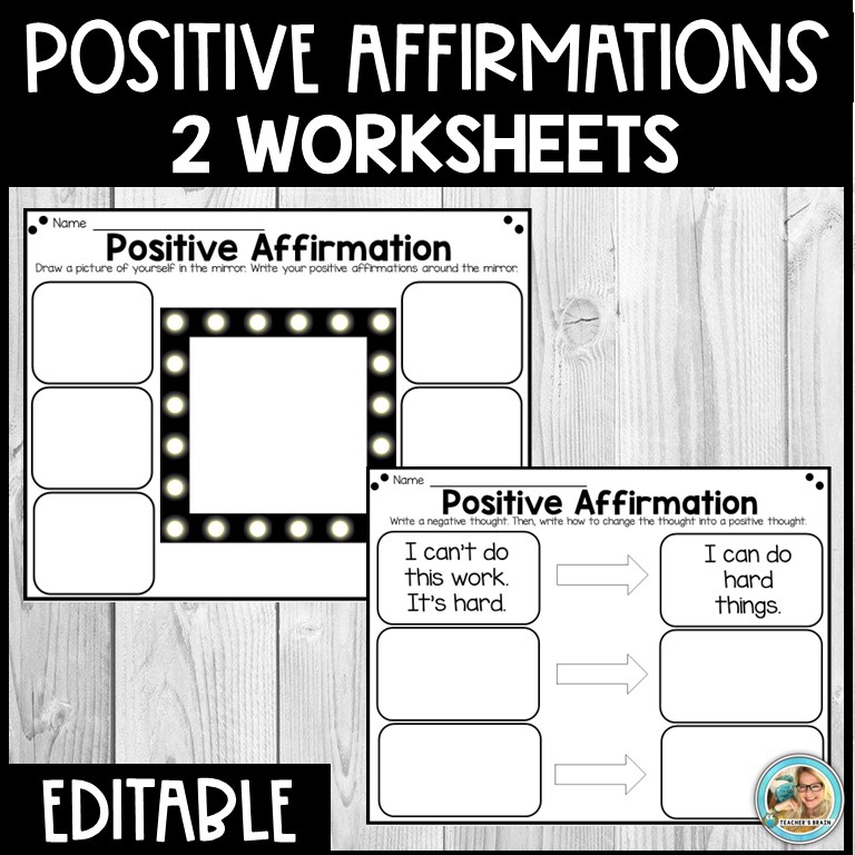 POSITIVE AFFIRMATIONs