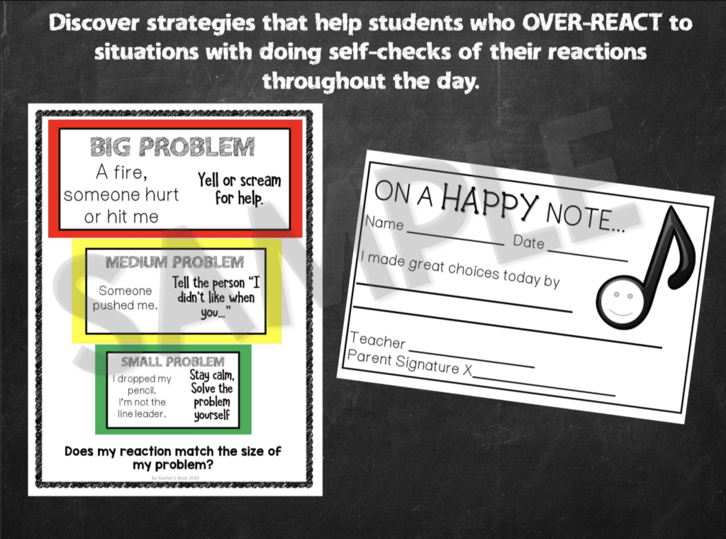 classroom management tool behavior chart