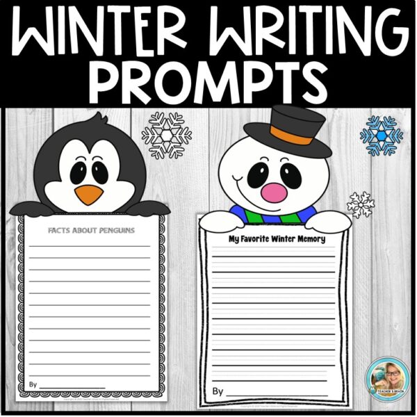 Winter Writing Prompts | Craftivity | Bulletin Board