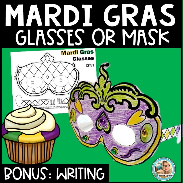 mardi gras glasses