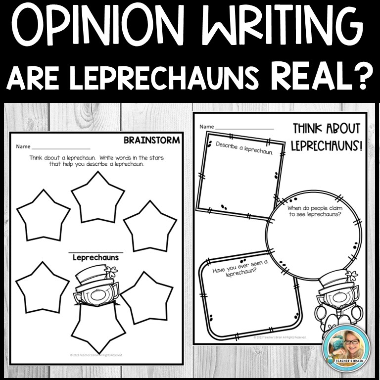 St. Patrick's Day Writing Activity | Opinion Writing Unit - Image 2