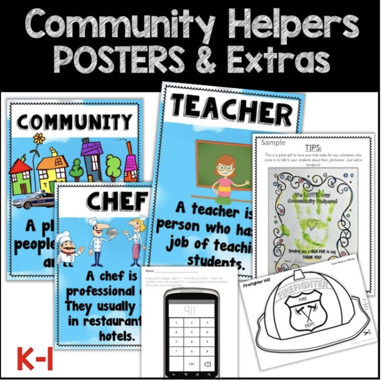 community helpers lesson plan