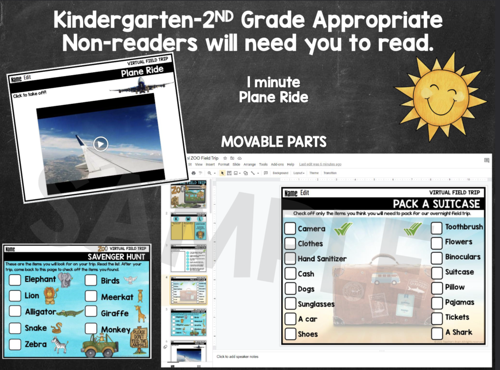 field trip to the zoo