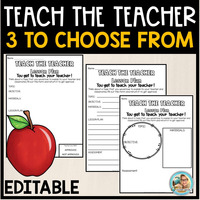 Teach the Teacher EDITABLE | End of the Year Activities - Image 3