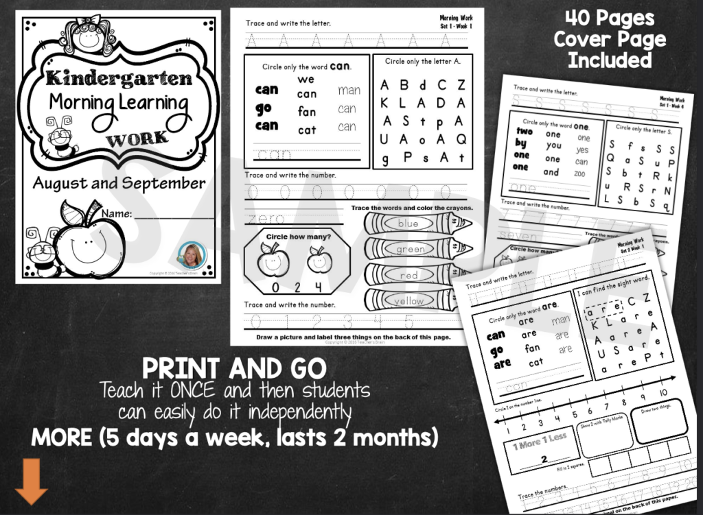 kindergarten activities