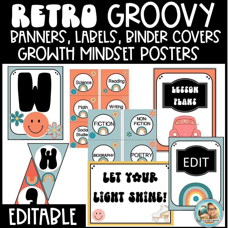 retro groovy decor
